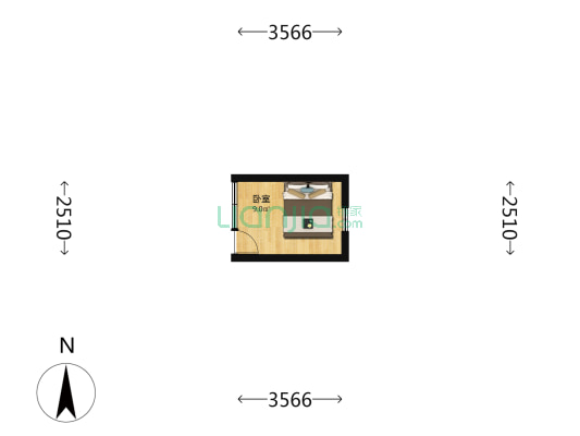 水簸箕胡同 1室0厅0卫 11平方