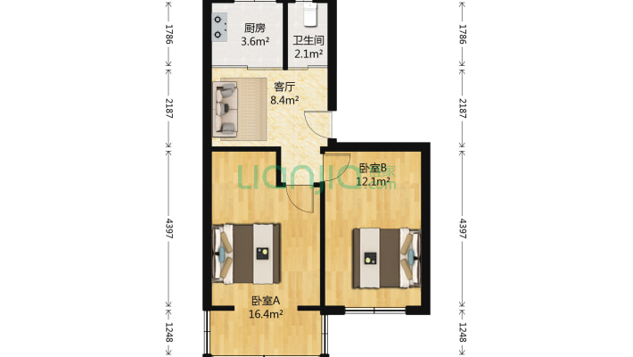 机电家属楼二手房实景图