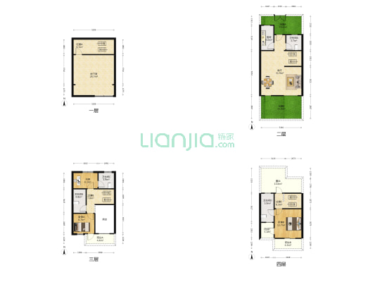 泉山39° 3室1厅4卫 159平方