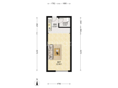 配套齐全，室内干净整洁，精装修，可自主可办公-涿州同善园银座户型图