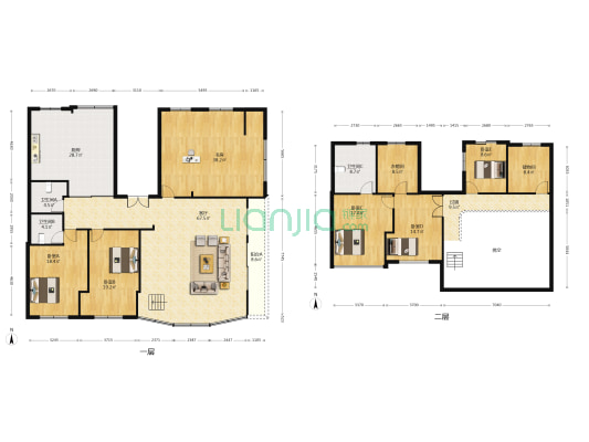 后垟河路 6室1厅3卫 223平方