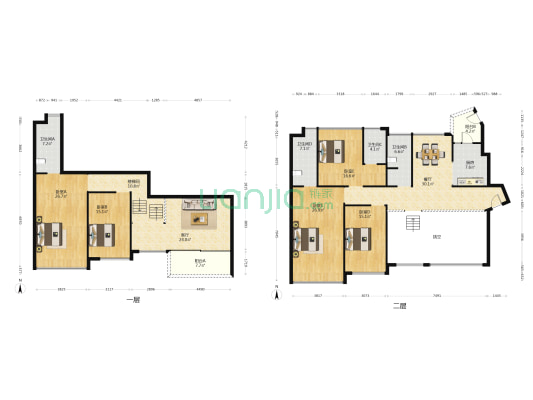 新世界天逸 5室2厅4卫 276平方