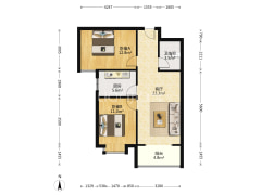 19年交房的，楼龄很新，楼间距大户型好-涿州联合七号院户型图