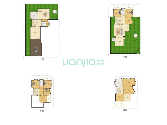 领秀别墅 9室3厅5卫 825平方