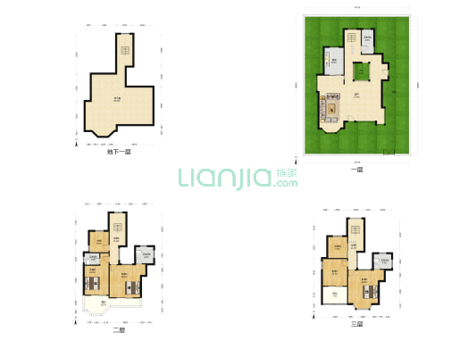 景园人家 5室1厅4卫 316平方