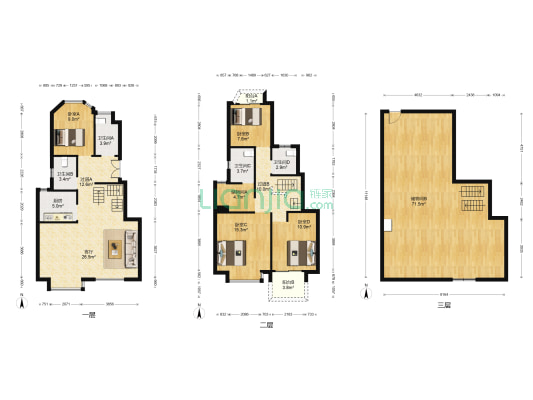 金地浅山艺境 4室1厅4卫 129平方