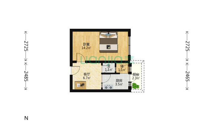 新大地小区二手房实景图