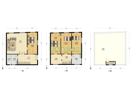 医院后街 4室1厅1卫 177平方