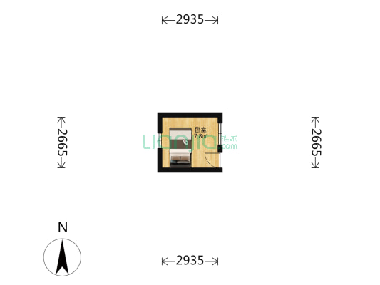蔡家楼胡同 1室0厅0卫 10平方