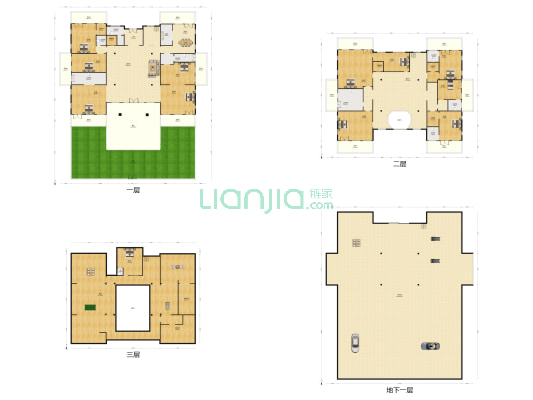 红星海三期堡藏 12室3厅9卫 1092平方