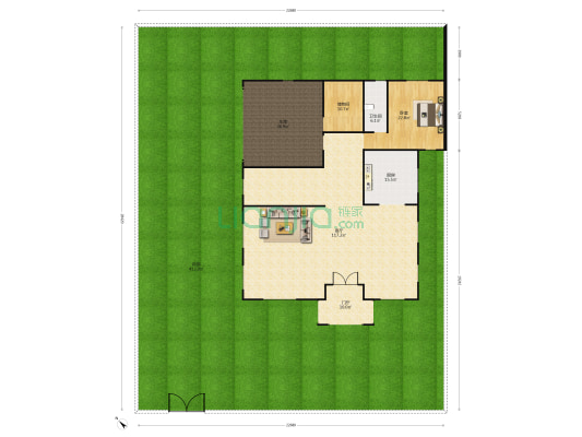 碧桂园山湖城林湖 1室1厅1卫 551平方