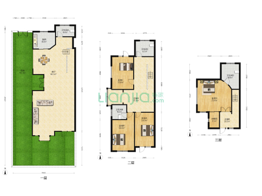 虞景山庄 4室1厅4卫 380平方