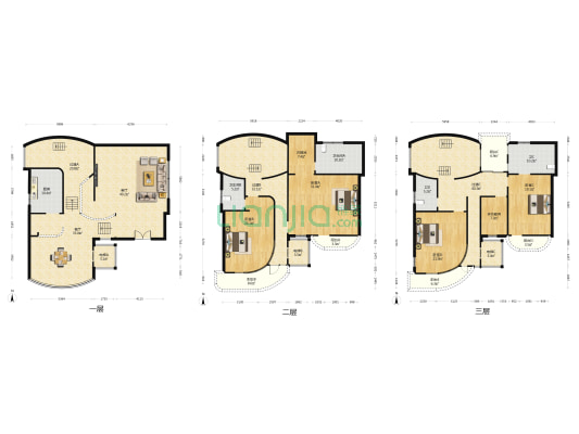 金桂花园大良 5室2厅4卫 440平方