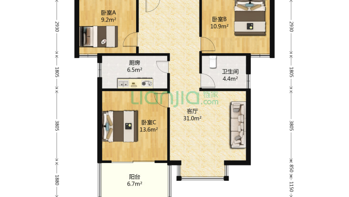 鼎尚华府二手房实景图