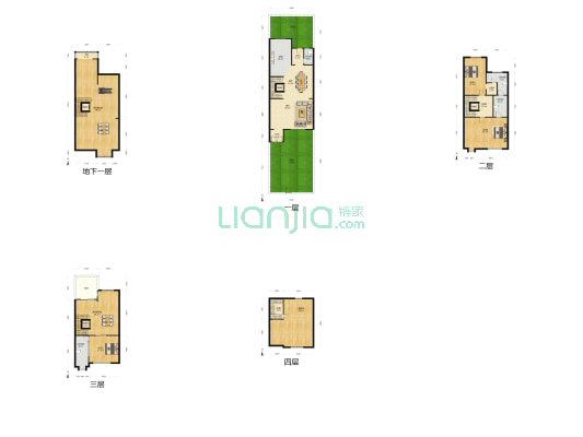 云锦世家锦墅 5室2厅4卫 192平方