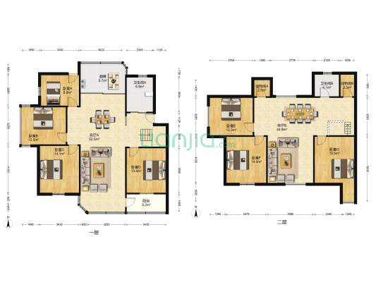 和兴花苑 7室2厅2卫 229平方