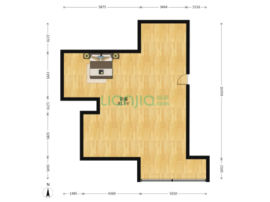 气象局大院 1室0厅0卫 95平方
