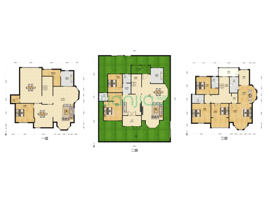 常发香城湾五期别墅 7室1厅6卫 322平方