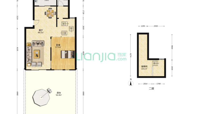 汇秀山庄二手房实景图