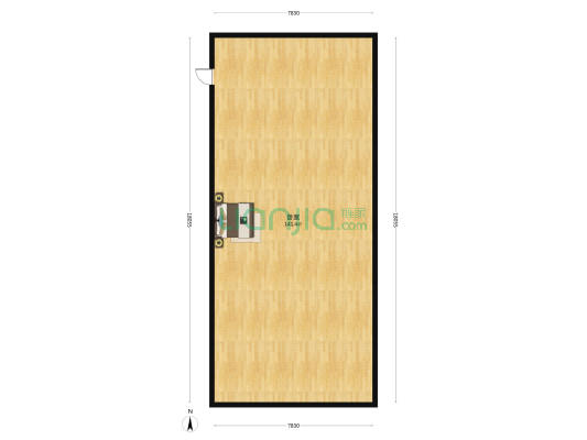 龙登天锦 1室0厅0卫 113平方