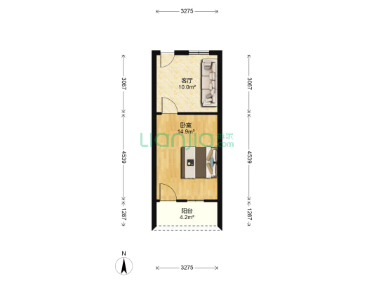 尚书巷 1室1厅0卫 49平方