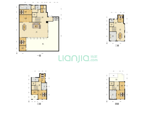 卓越唐家墅 6室2厅8卫 545平方