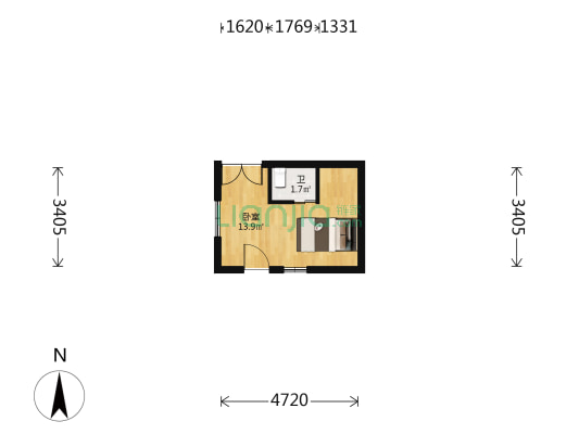 永宁巷38弄 1室0厅1卫 27平方