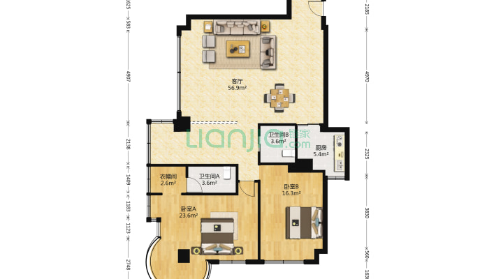 黎富大厦二手房实景图
