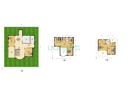 望湖山庄 8室1厅3卫 315平方