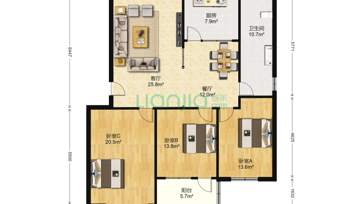 五里小区东区二手房实景图