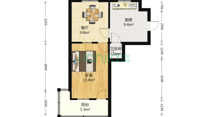 九曲基二手房实景图