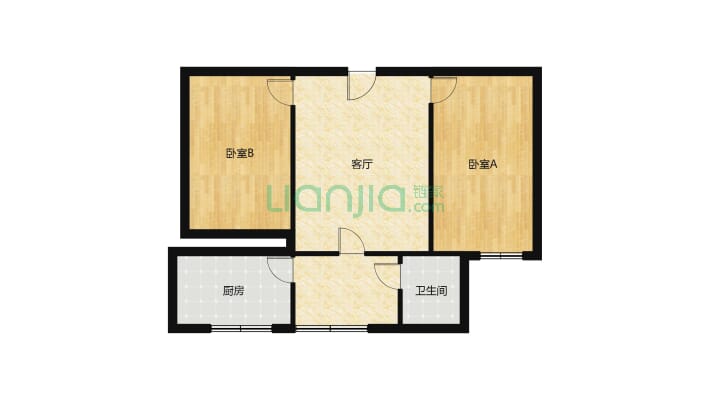 六中宿舍二手房实景图