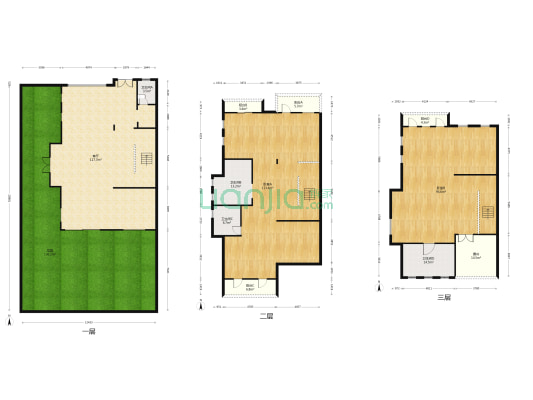 溪上玫瑰园 2室1厅4卫 420平方