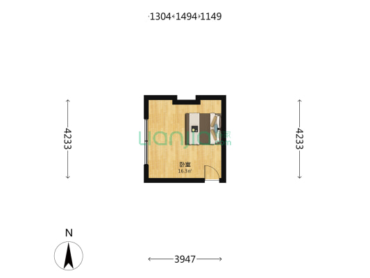 河南里（和平区） 1室0厅0卫 20平方