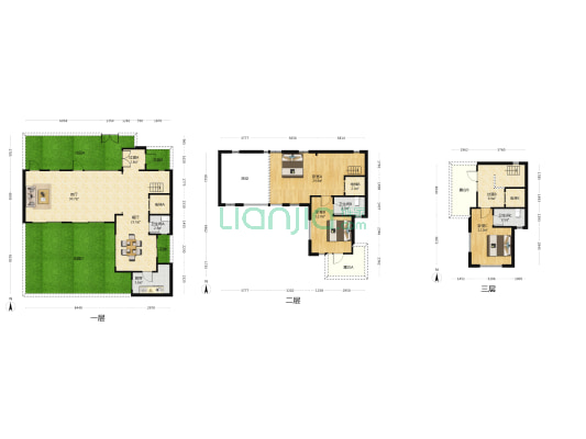 山棠春晓别墅 3室2厅3卫 302平方