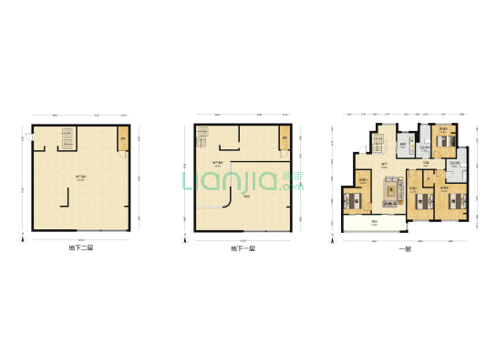 观澜逸品花苑北区 4室1厅2卫 274平方