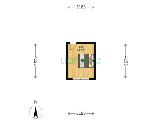 报慈北村一区 1室0厅0卫 77平方