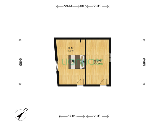 和平路（劝业场） 1室0厅0卫 35平方