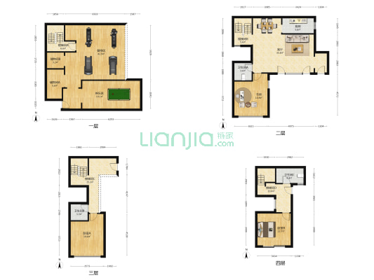 玖玺 3室1厅3卫 288平方