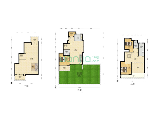 宸风云庐B区 3室1厅3卫 229平方