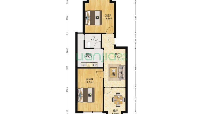 理想莲花苑二手房实景图