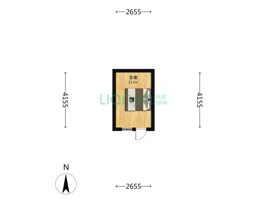 秦庄巷 1室0厅0卫 14平方