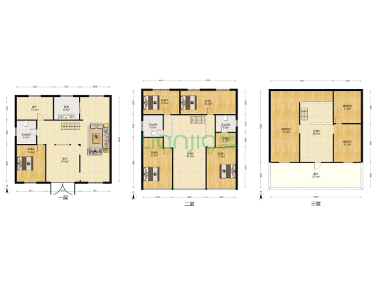 玉石花园 5室2厅3卫 201平方