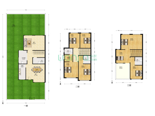 天山龙城C区 7室2厅5卫 290平方