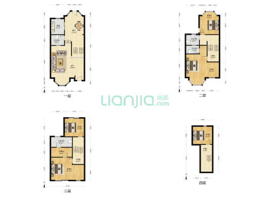 泰晤士小镇(别墅) 5室2厅4卫 221平方