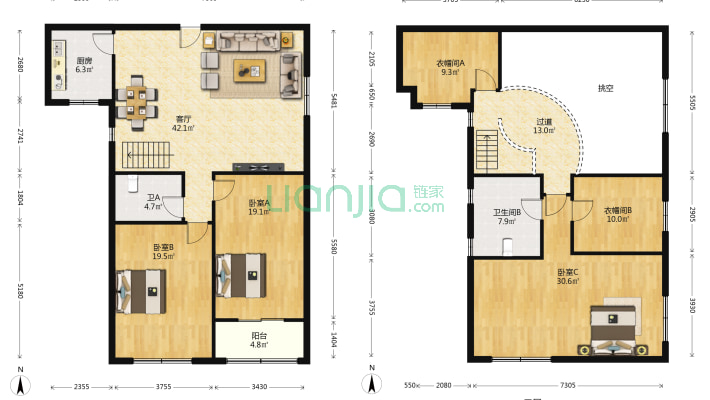 金邮小区二手房实景图