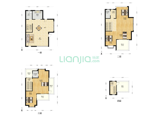 大洋鹭洲 5室1厅3卫 309平方