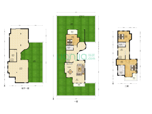 美村燕园 3室1厅3卫 277平方