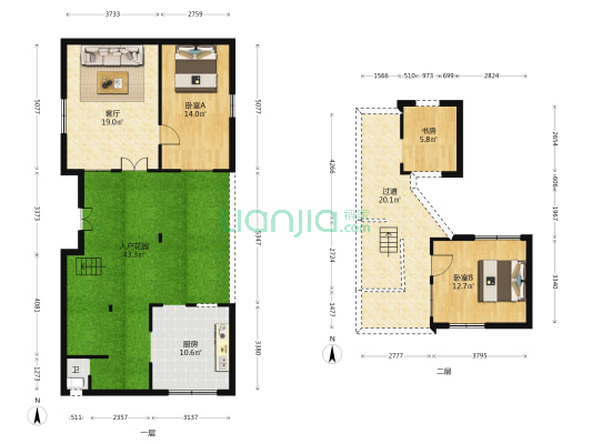 伦教三洲单家 3室1厅1卫 94平方