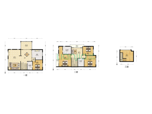当代艺墅 4室2厅3卫 320平方